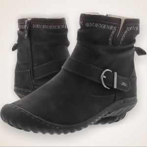 J Sport By Jambu Womens Dottie Booties Flat Heel Size 7 M